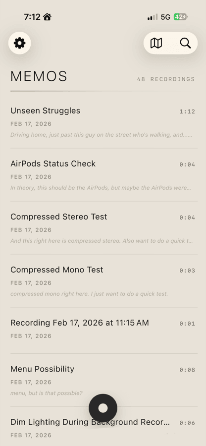 Markdown Voice Memos recording library