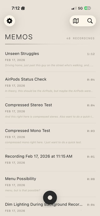 Markdown Voice Memos recording library